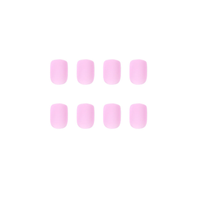 Lavender Frost purple press-on nails