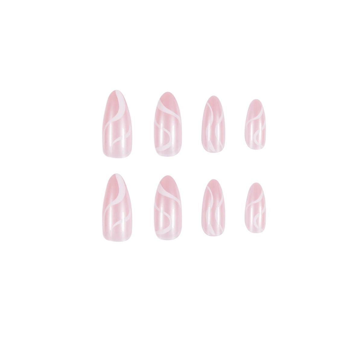 Pop Nude medium stiletto press-on nails
