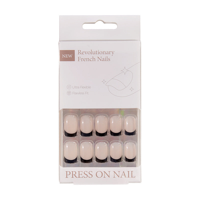 Modern French Wide Fit press-on nail set