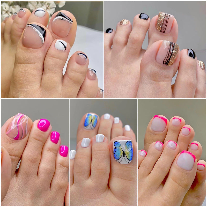 Everyday Pedi Edit press-on toenails